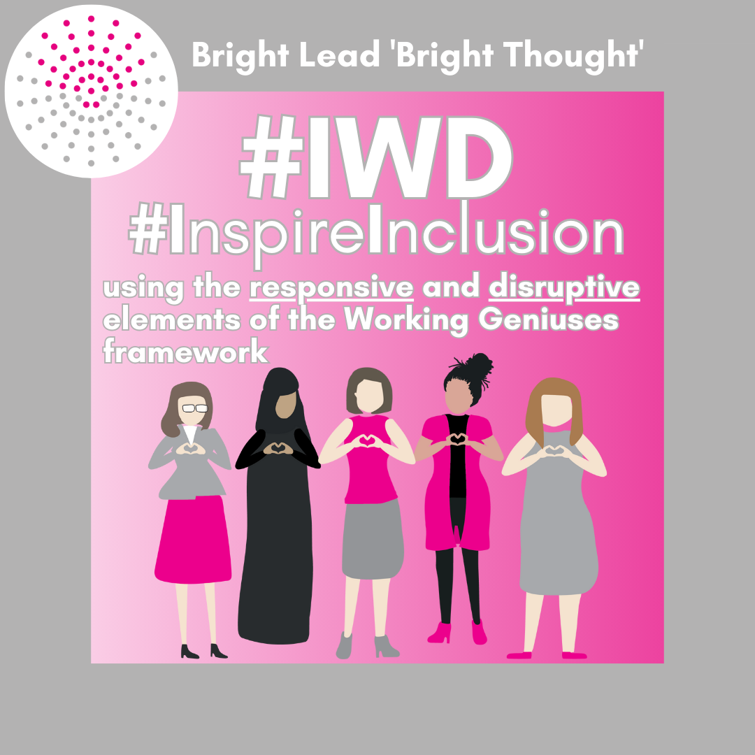 More #InspireInclusion…