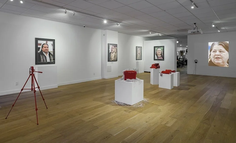 © Photo by Guy L'Heureux, RED INK/ENCRE ROUGE by Dominic Lafontaine, 2026.