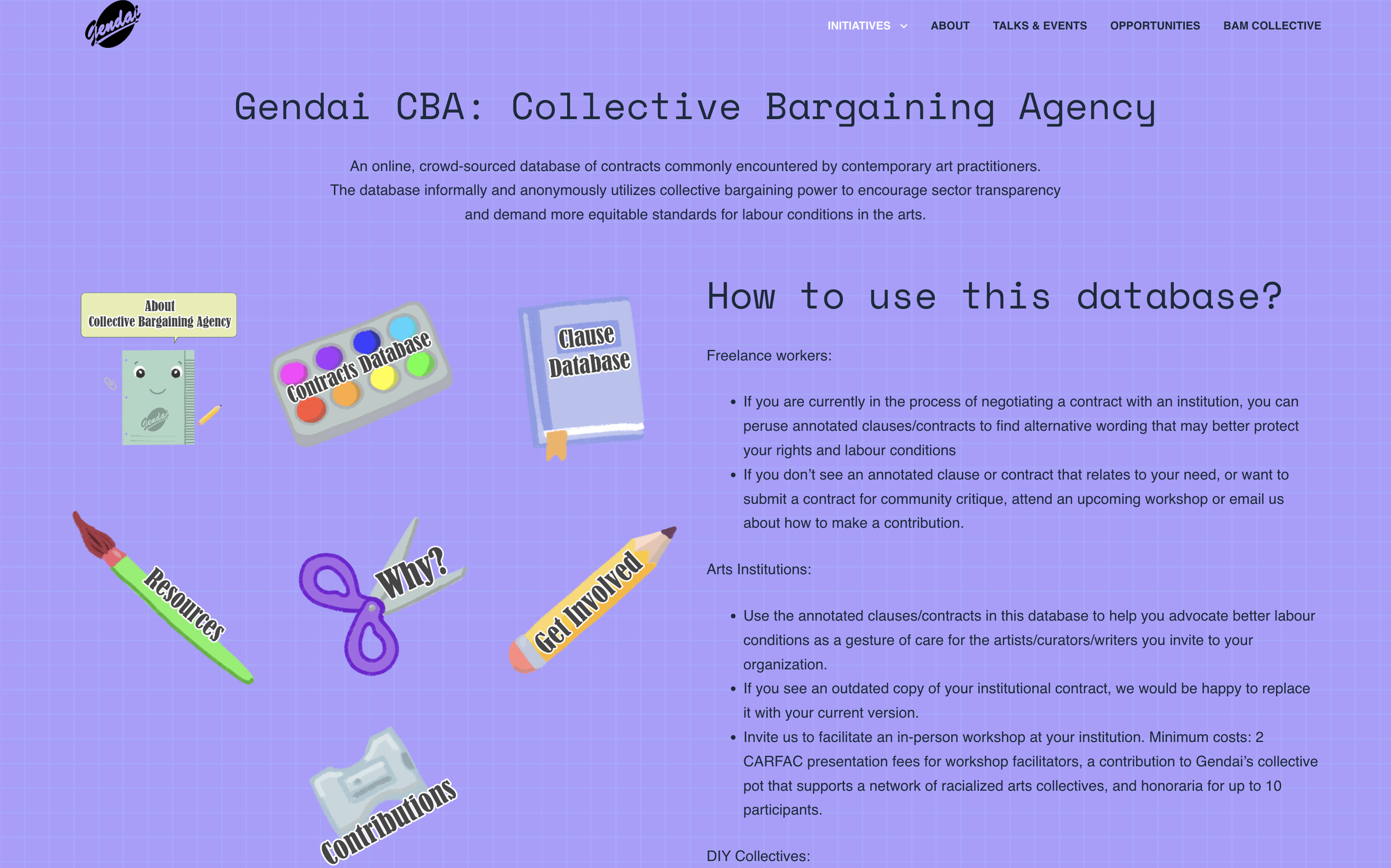 ANC : Agence/Atelier de négociation collective