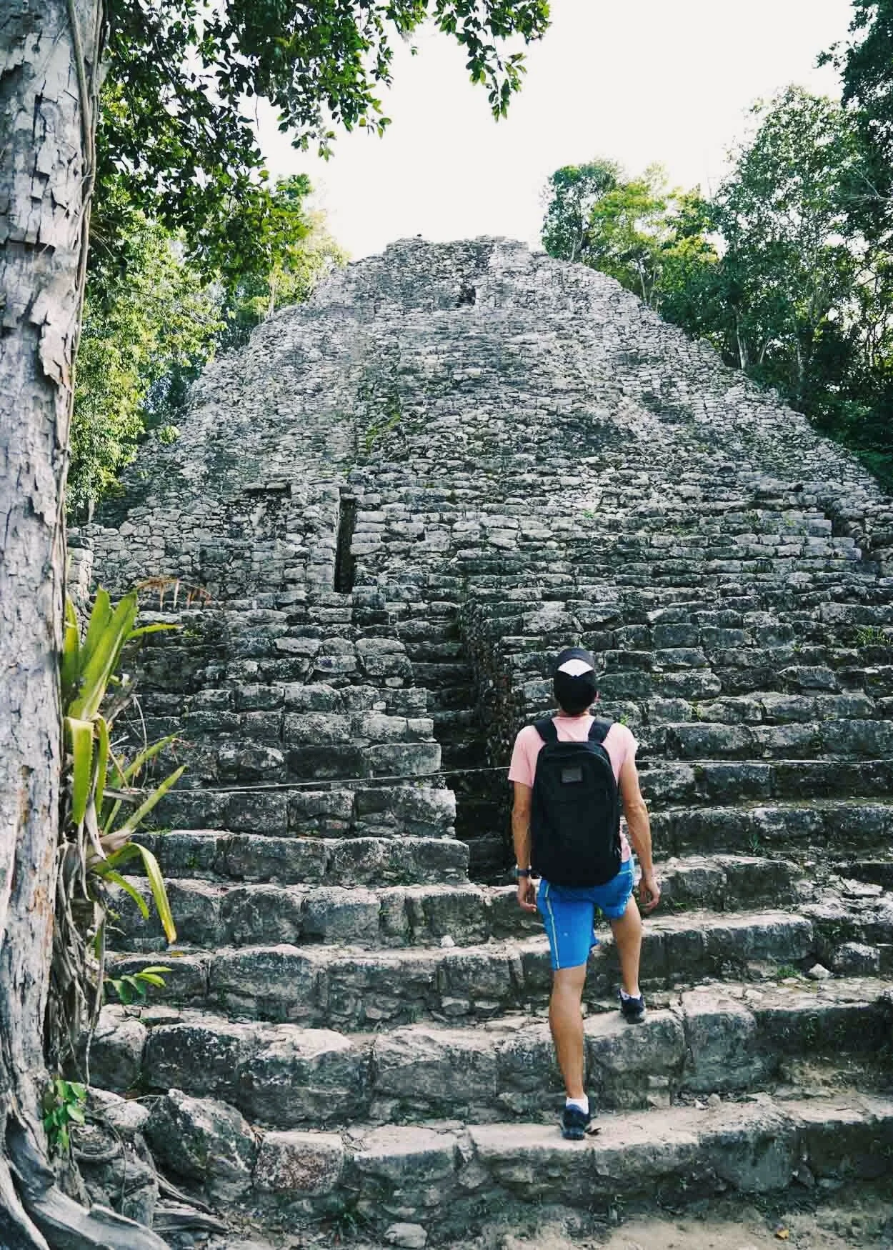 coba mayan pyramid