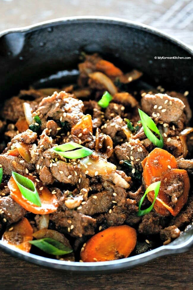 Korean Bulgogi BBQ Beef