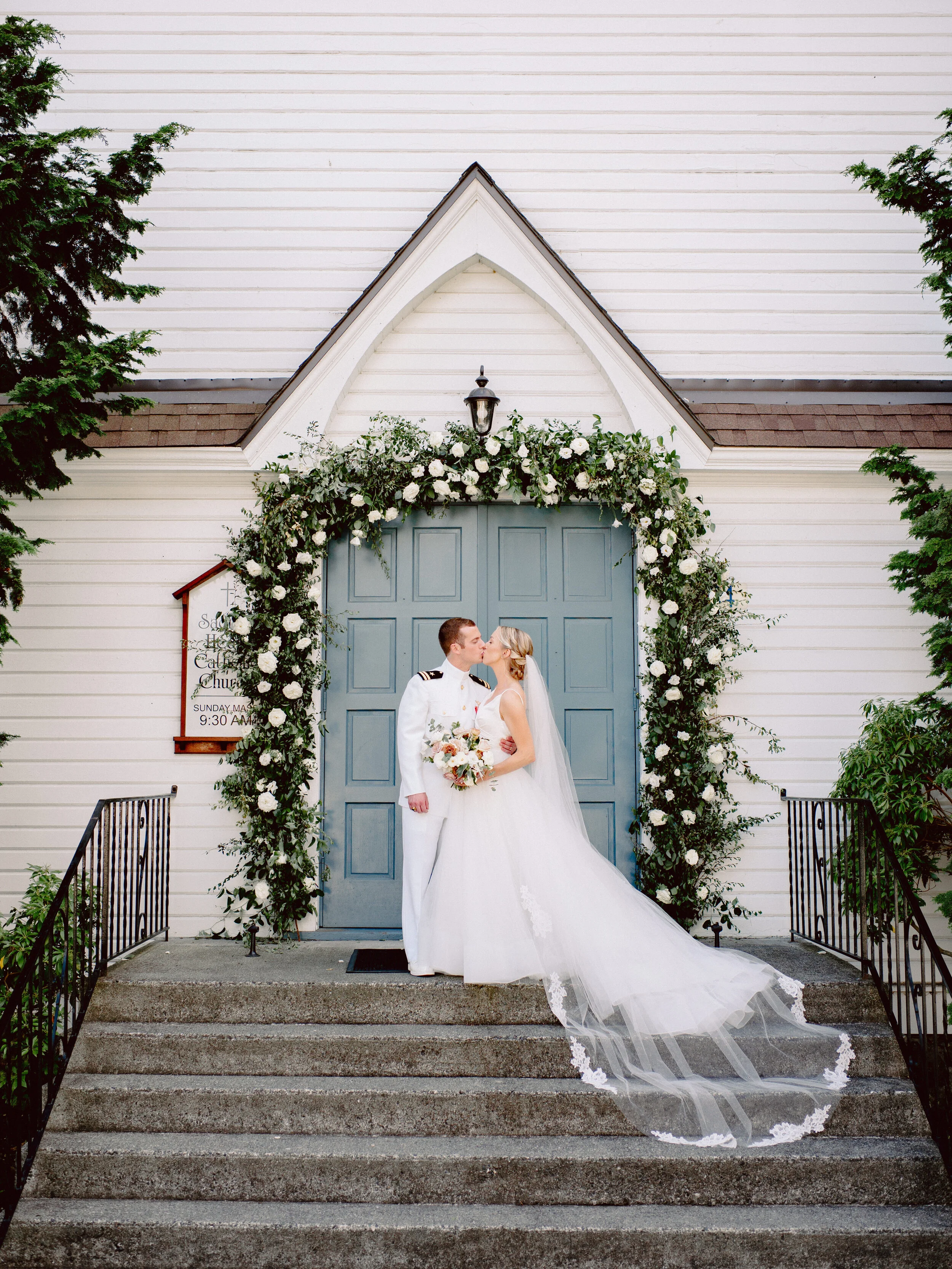 Seaside Naval Wedding at the Port of Anacortes