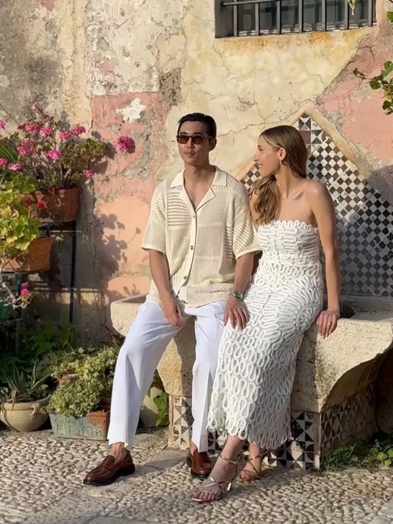 A few candid moments from Tatiana + Alvin&rsquo;s Sicilian welcome party at @tonnaradiscopello 🧡 We can&rsquo;t wait to see these two next week in France for Sunny + Umber! 

This weekend was so dreamy! 

Weekend Team 

PLANNING/DESIGN @gatherevents