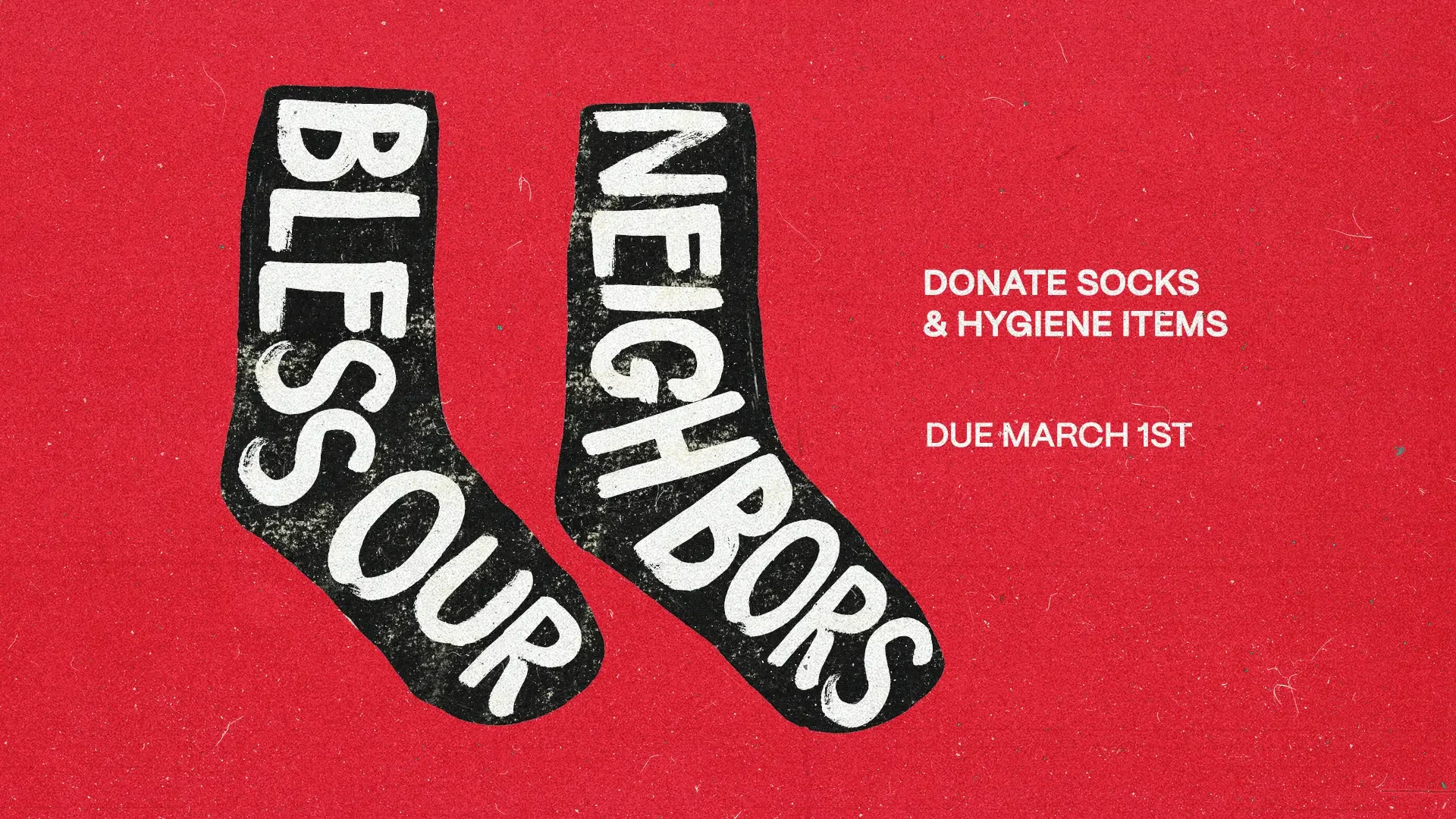 Donate Socks &amp; Hygiene Items
