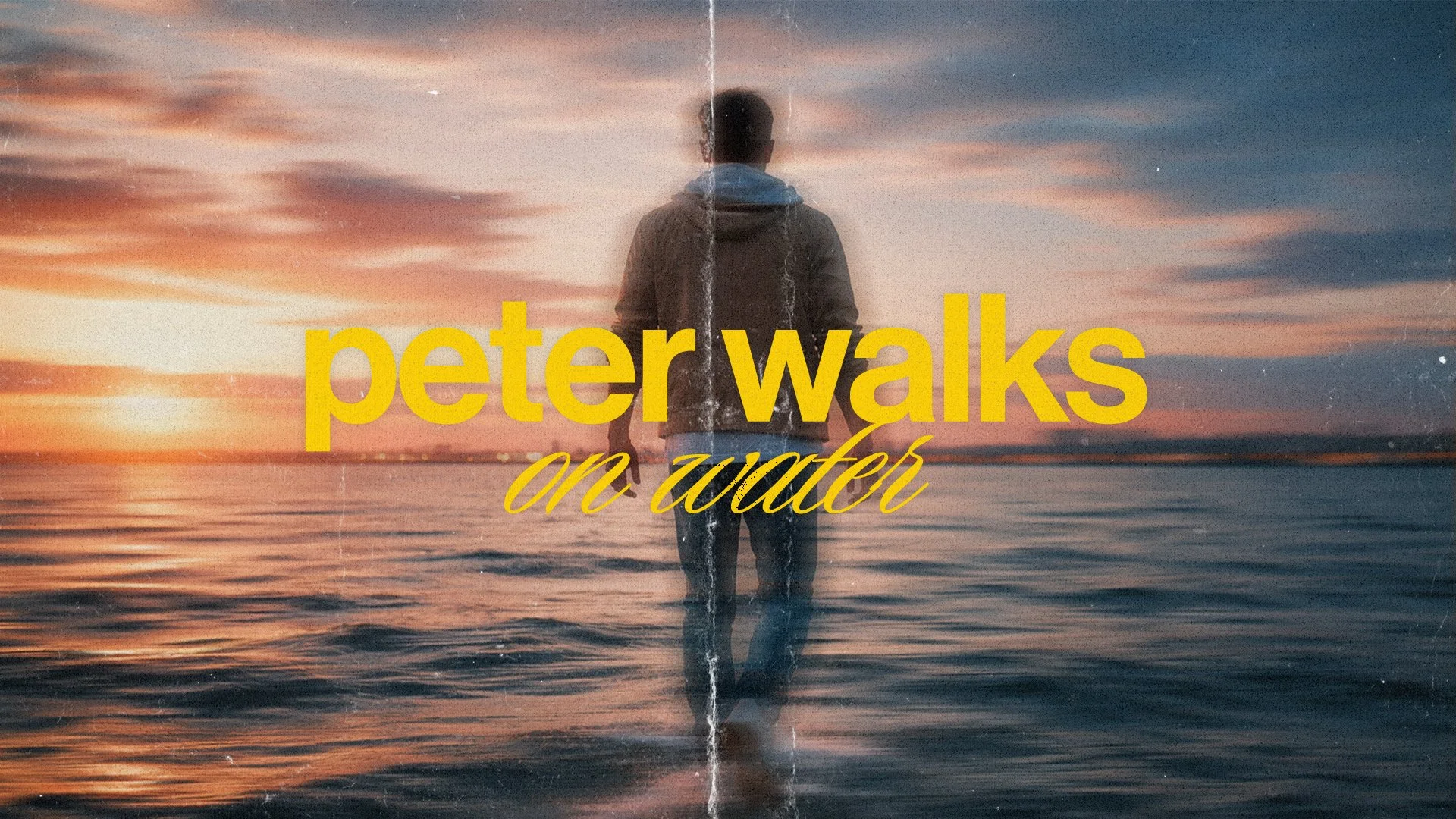 Peter Walks on Water