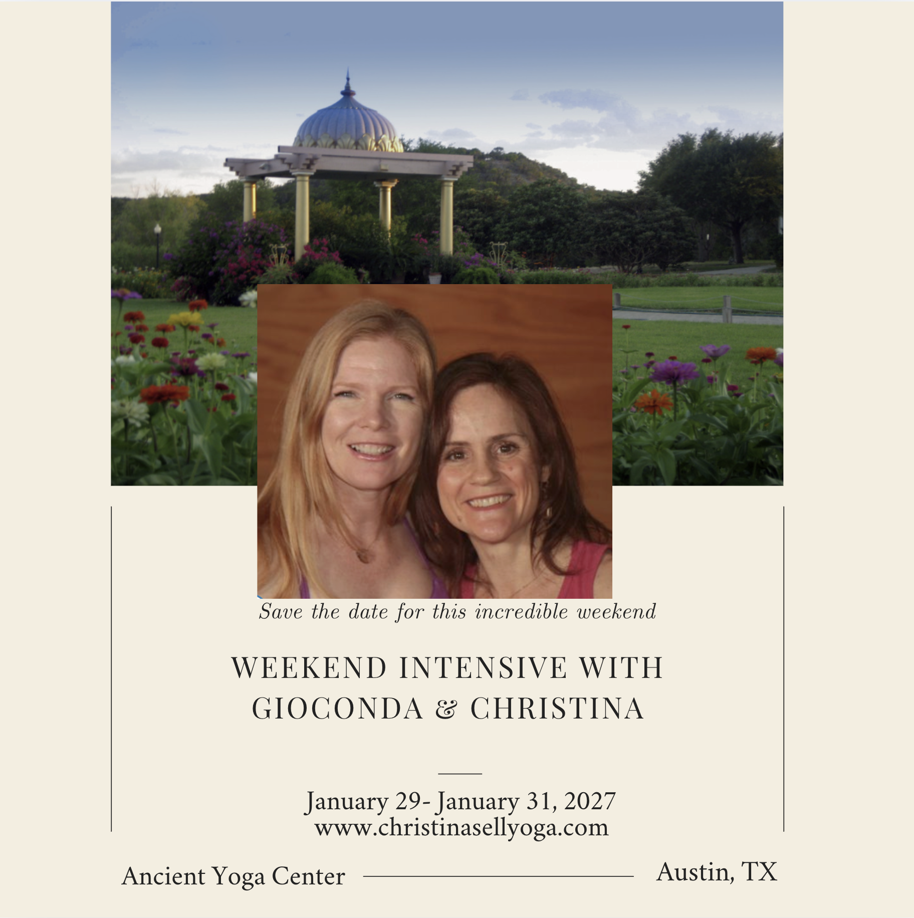 Intensive with Gioconda & Christina