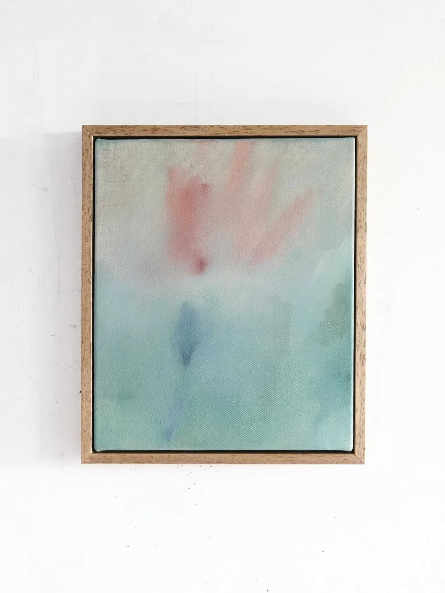 &lsquo;Lucid Fold&rsquo;
Tray framed acrylic on canvas 
33 x 27.5 x 3.5 cm
Available from @partnershipeditions 💫