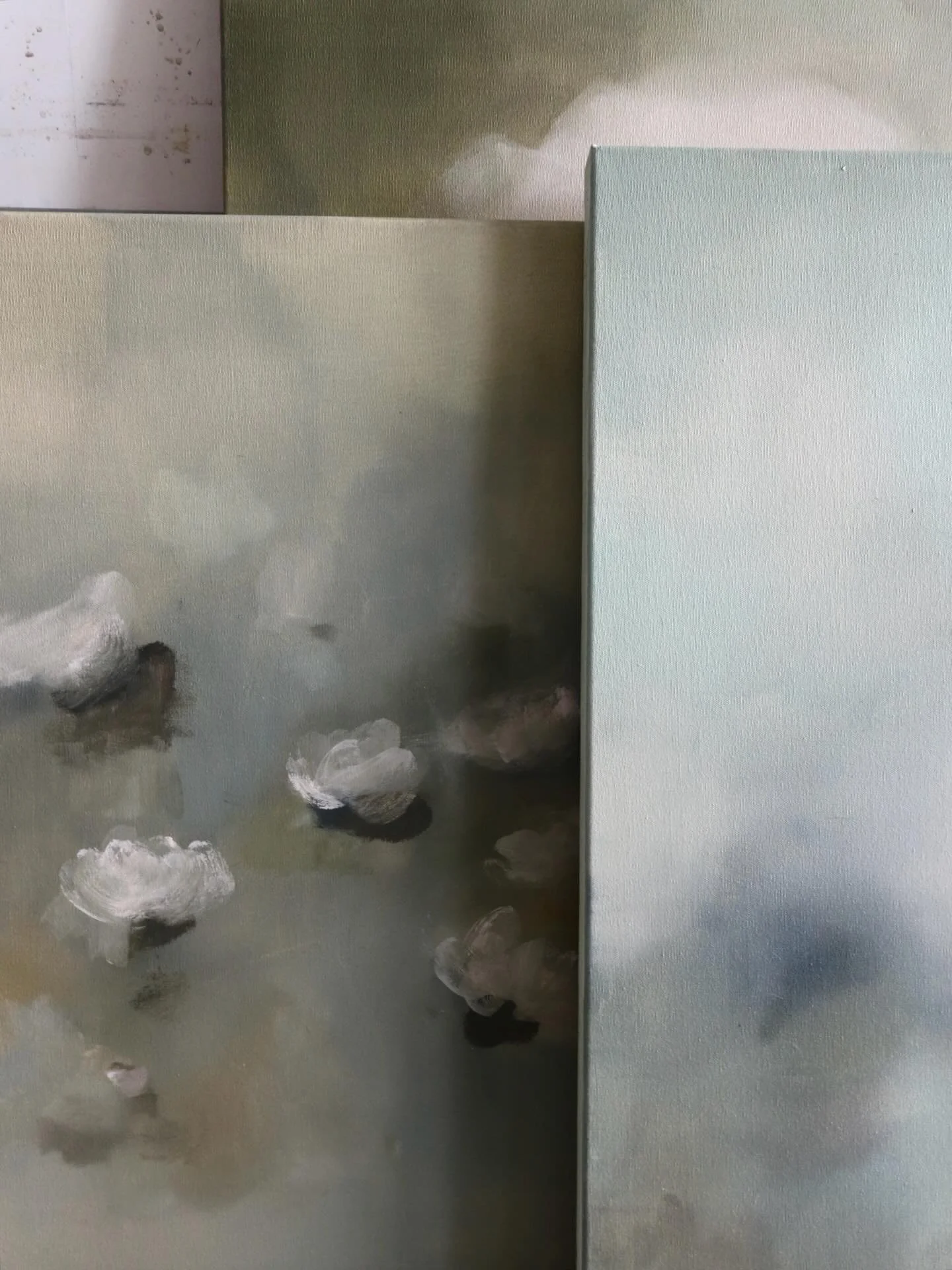 &lsquo;In this body of work, Lisa Hardy explores softness as both a visual language and a human condition. Loosely informed by floral forms and the atmosphere of the garden, her paintings resist fixed representation, instead unfolding as quiet fields