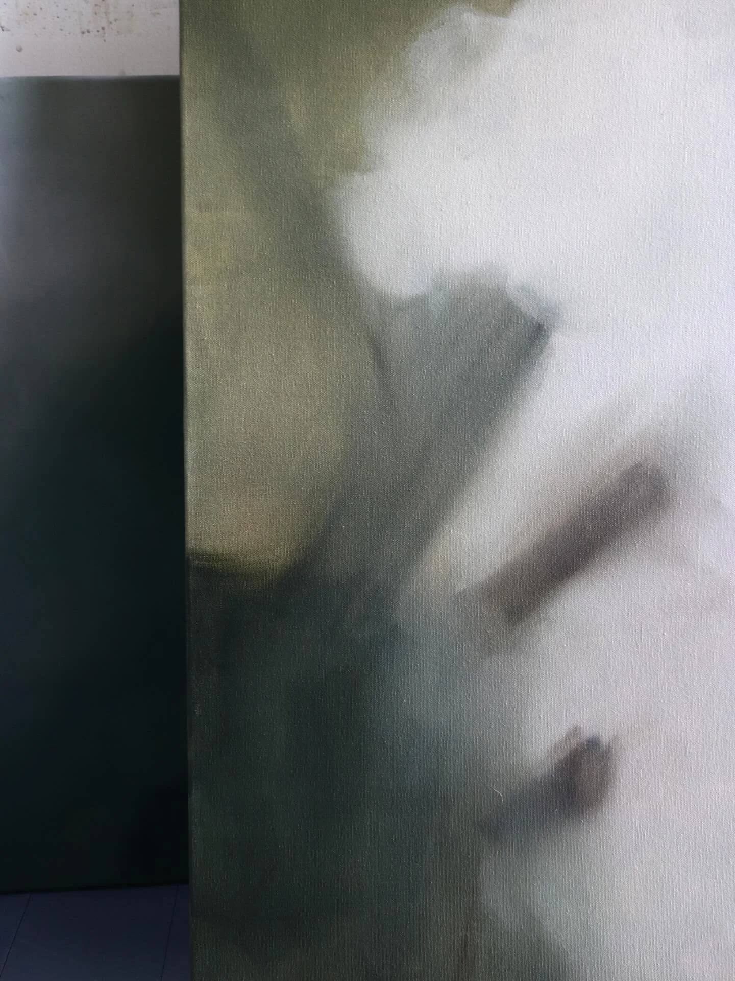 &lsquo;Muted Blooms&rsquo;
Acrylic on canvas
35 1/4 x 29 1/2 inches 
@tappancollective