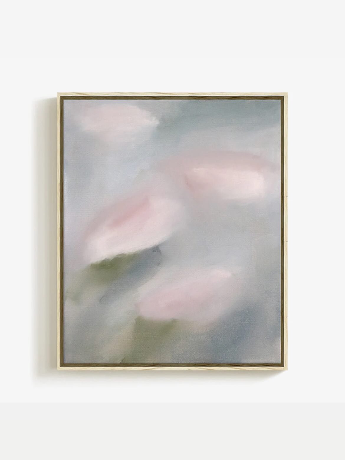 &lsquo;Pink Flower Studies I&rsquo;
Acrylic on canvas 
23.5 X 19.5 Inches
@tappancollective