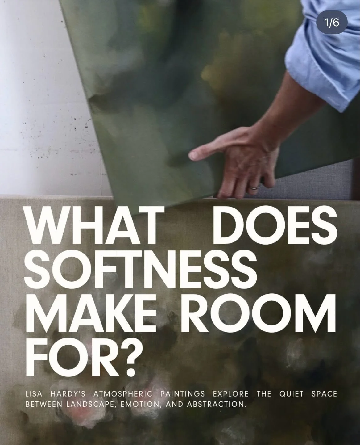 Thank you @tappancollective for this wonderful feature! 

RG: Softness becomes both subject and atmosphere in Lisa Hardy&rsquo;s latest body of work. Drawing from the gardens and landscapes surrounding her home in Wales, Hardy creates abstract compos