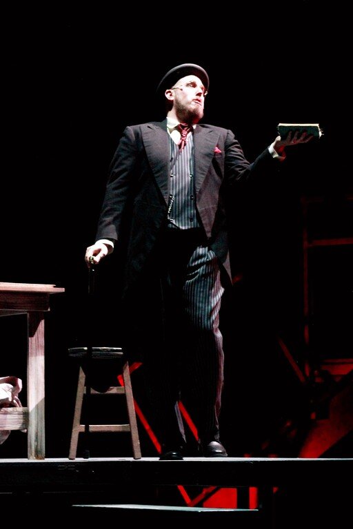  Singing "Parlor Songs"--Beadle Bamford in Sweeney Todd (S. Sondheim) 