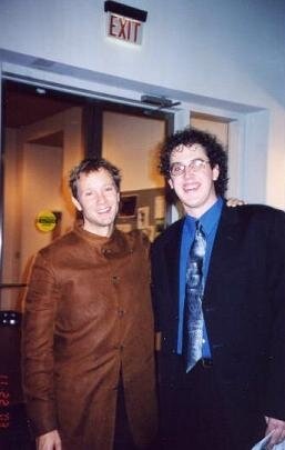  With composer Mark Adamo after performing his opera   Little Women   at UNC-Greensboro. 