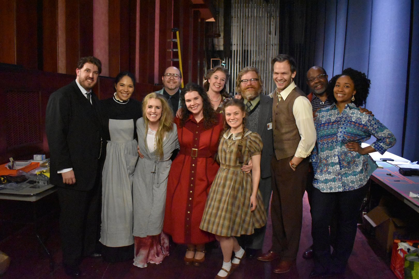  Full cast picture after the final dress rehearsal of   The Flood   with Opera Columbus 