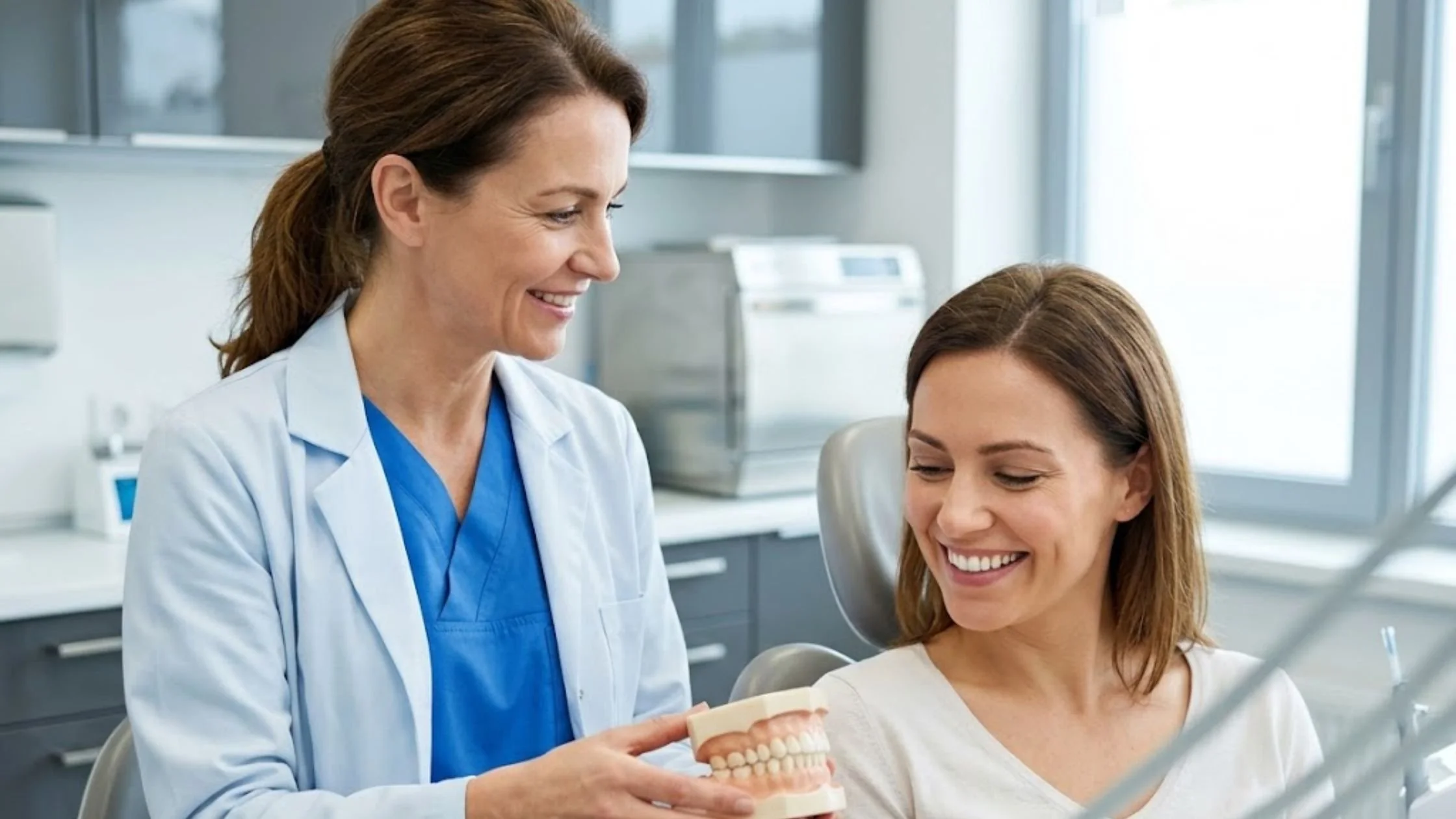 Replacing Old Dark Metal Crowns With Cosmetic Dentistry in Redmond