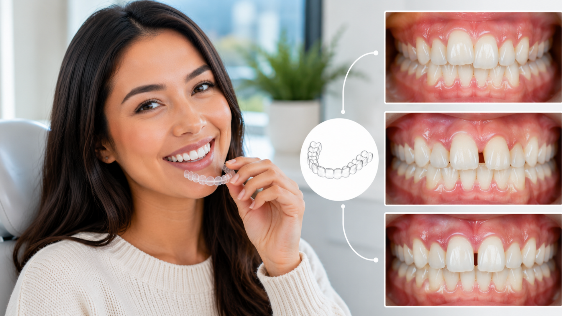 Can Invisalign Treatment in Redmond Correct Overbites, Crowded Teeth, and Gaps Effectively?