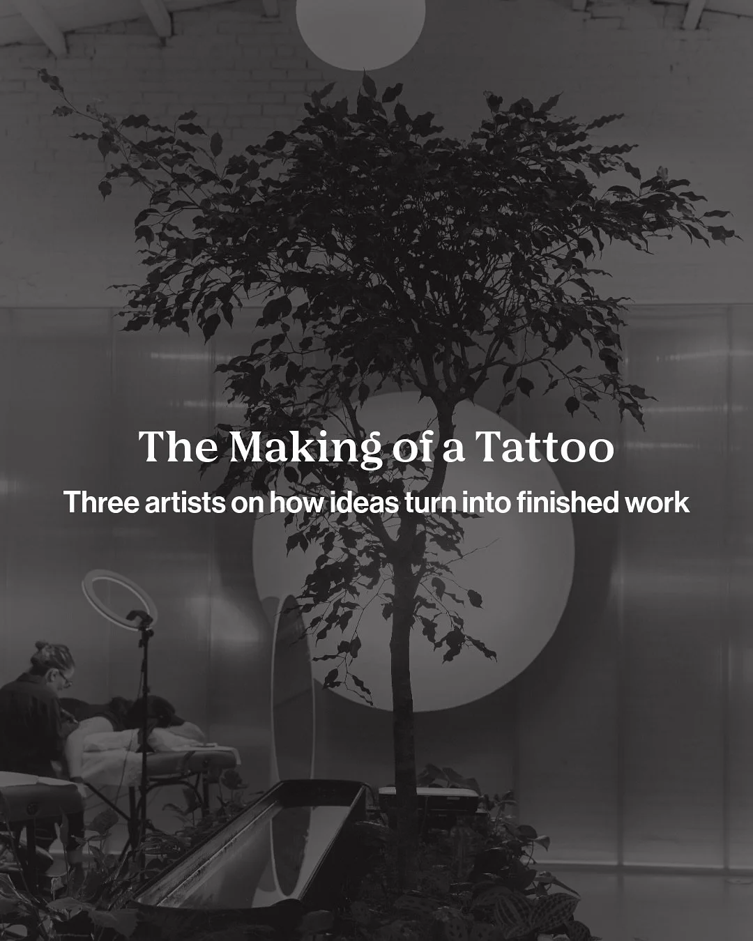 Tattoo ideas don&rsquo;t always start with a clear concept. 

Sometimes it&rsquo;s just the name of a flower. 
Sometimes it&rsquo;s a placement. 
Sometimes it&rsquo;s an artists work that simply resonates. 

From there, the process becomes a collabor
