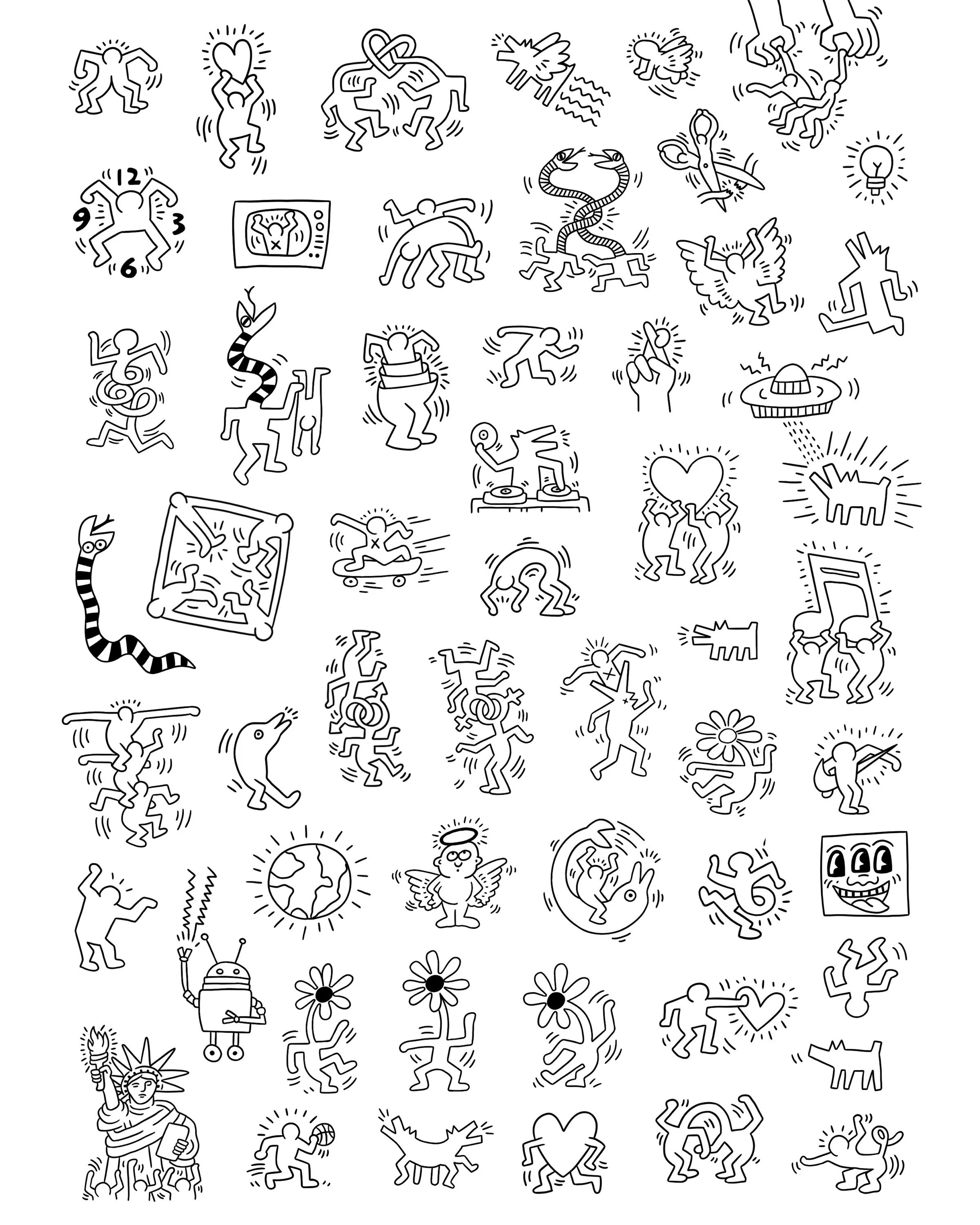 Keith Haring - B/G