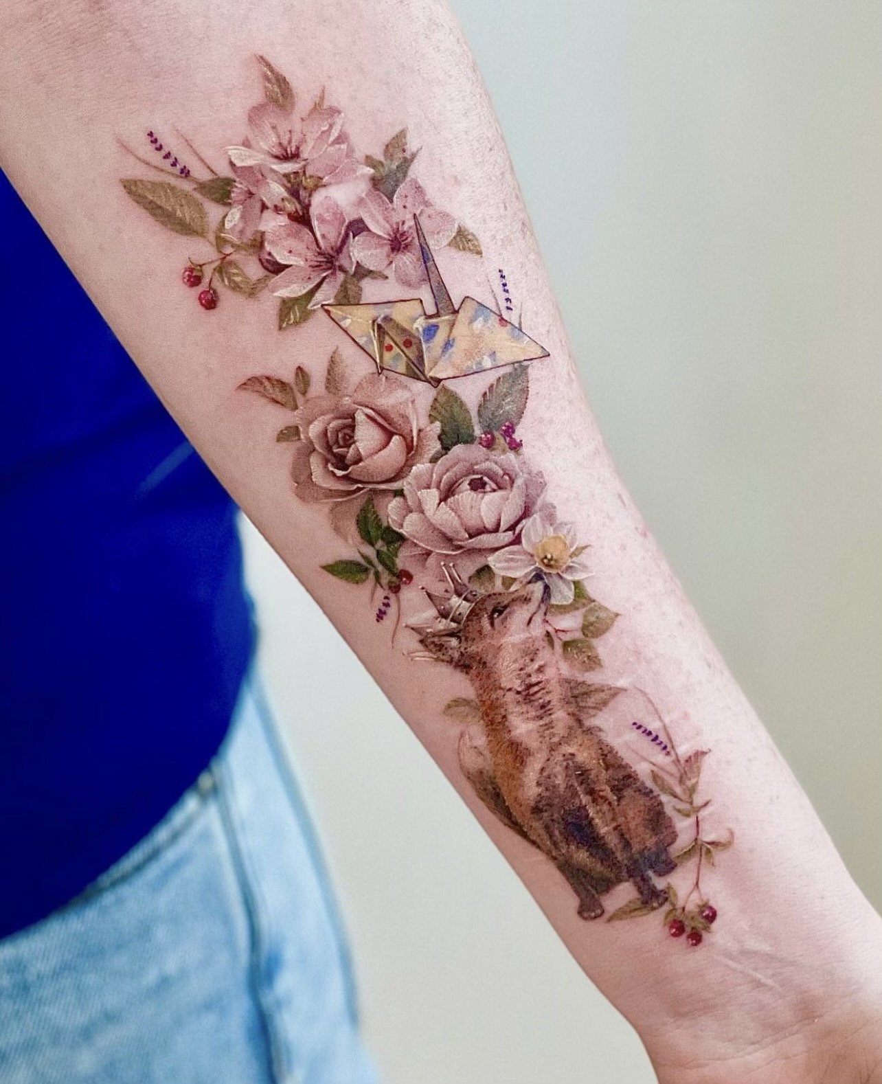 Details more than 179 vintage floral tattoo latest