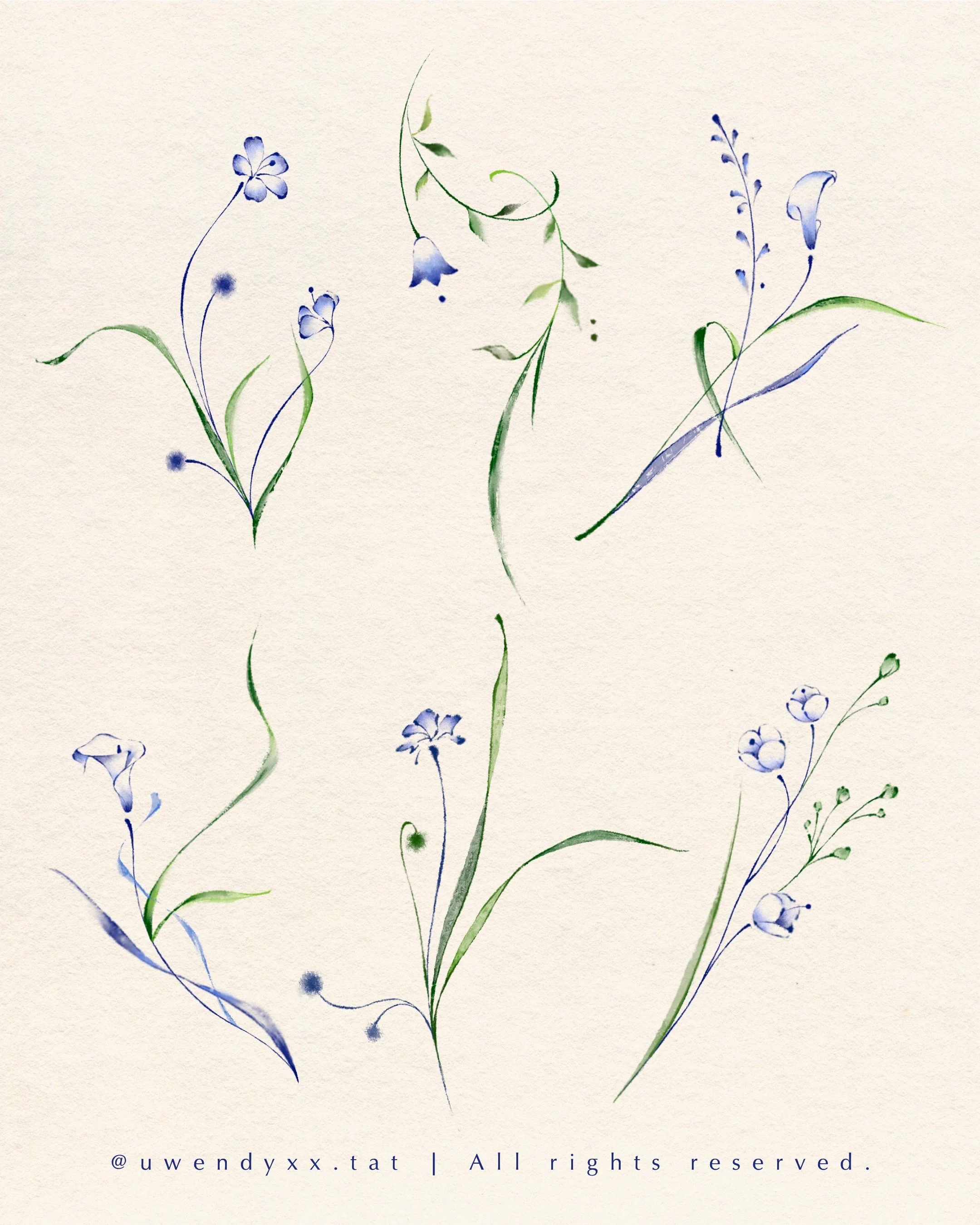 New Beginnings/Spring Collection - Repeatable - 3-4" - $580