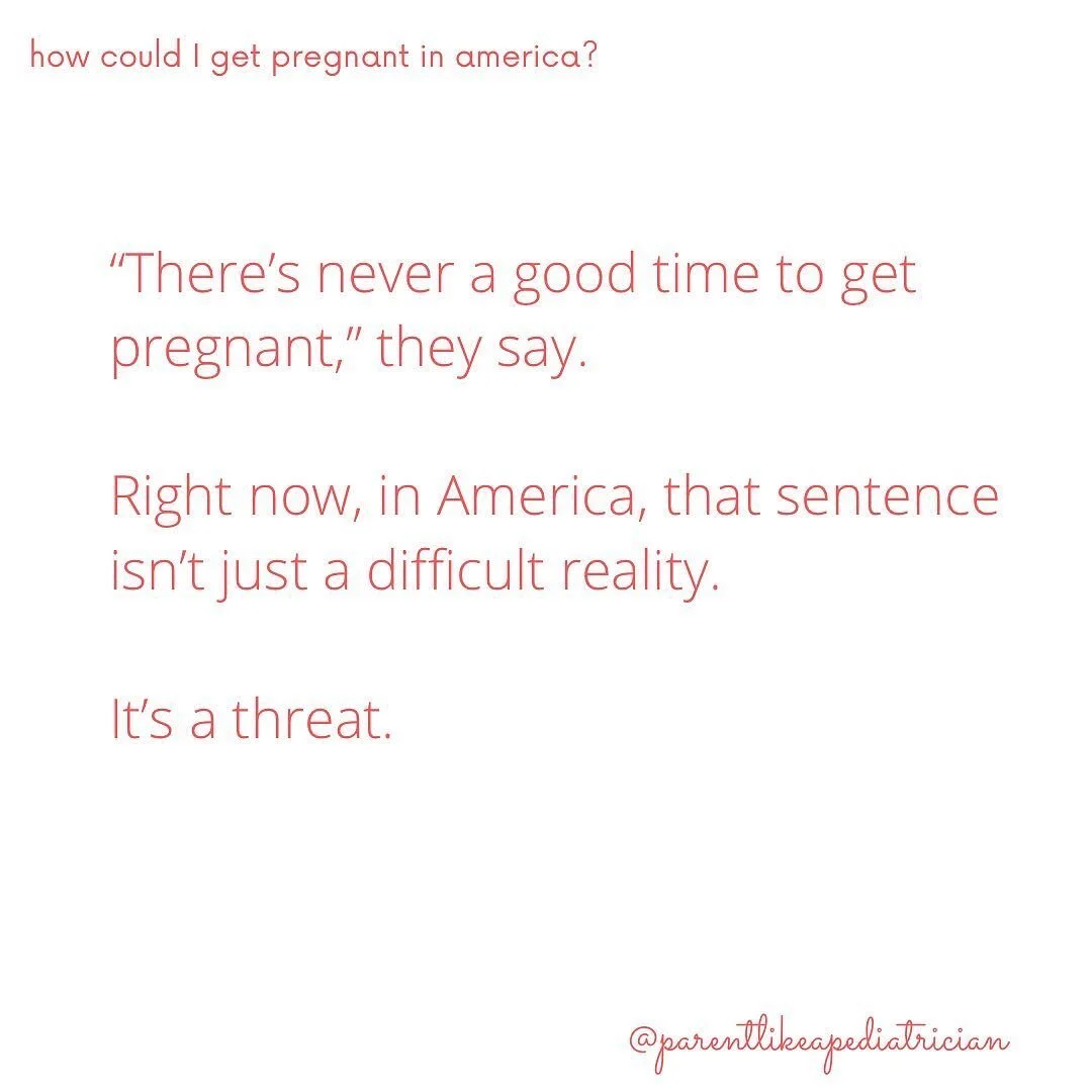 On this day, while we are supposed to celebrate freedom, I can&rsquo;t help but instead feel less free&mdash; as a woman, as a mother&mdash;than ever.

My deepest thoughts here. As always, sharing them to provide comfort and community, and above all 