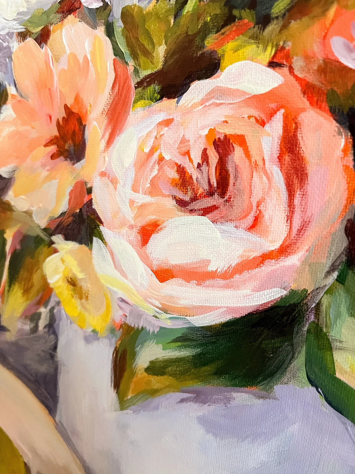 A little sneak peek of a new painting I&rsquo;ve been working on. New prints and originals will be released December 1st. Anyone signed up for my newsletter gets first access to pieces (including originals), so be sure to sign up at the link in my bi