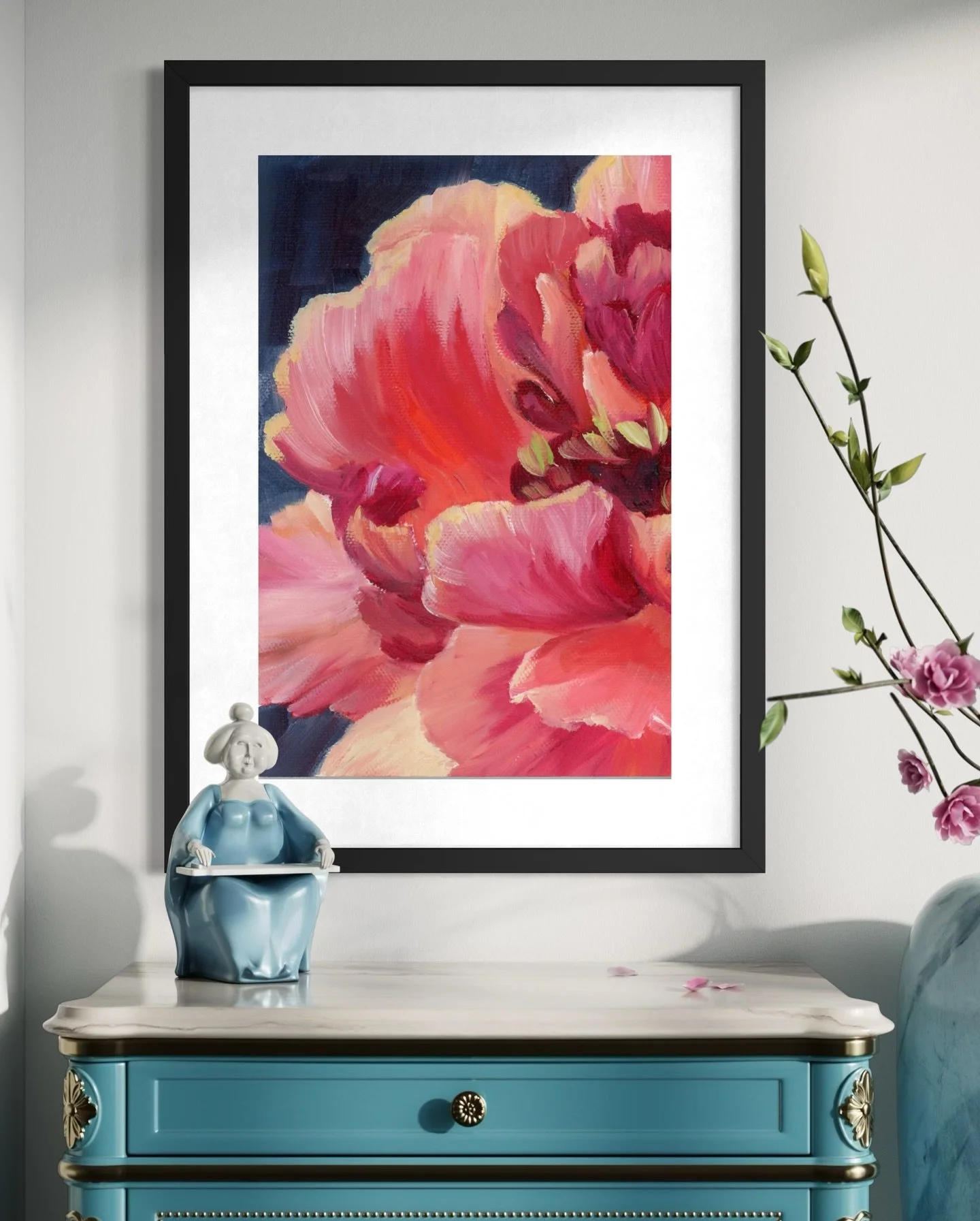 A little later than I hoped to share them, but they&rsquo;re finally up. My new peony prints are now available on the website ✨

.
.
.
.
#FineArtPrints #ArtForYourHome #ModernFloralArt #FloralWallArt #PeonyArt