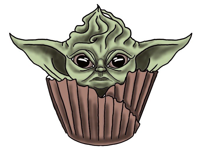 Baby Yoda Cupcake-May the 4th
-
$320 color
$220 black and grey