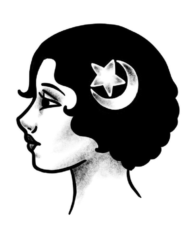 Lady Head-American Traditional