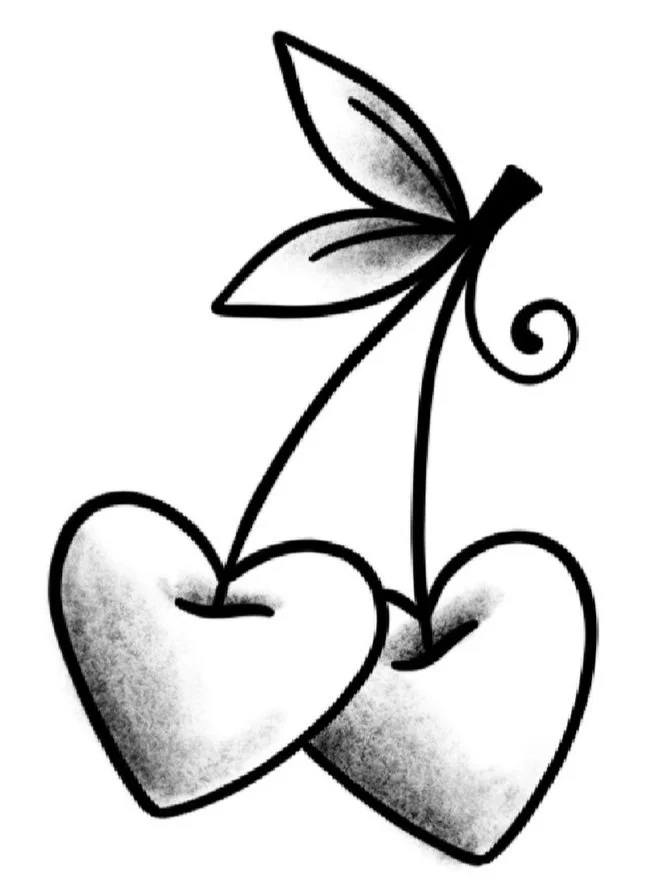 Heart Cherries-American Traditional