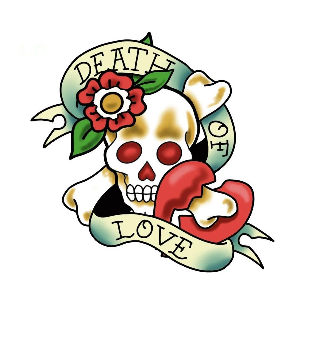Death of Love-Anti Valentines-3.5"-$250
