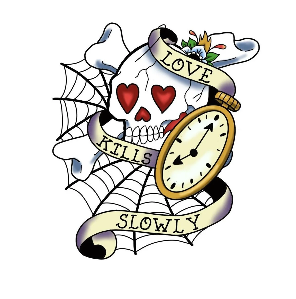Love Kills Slowly-Anti Valentines-4"-$280
