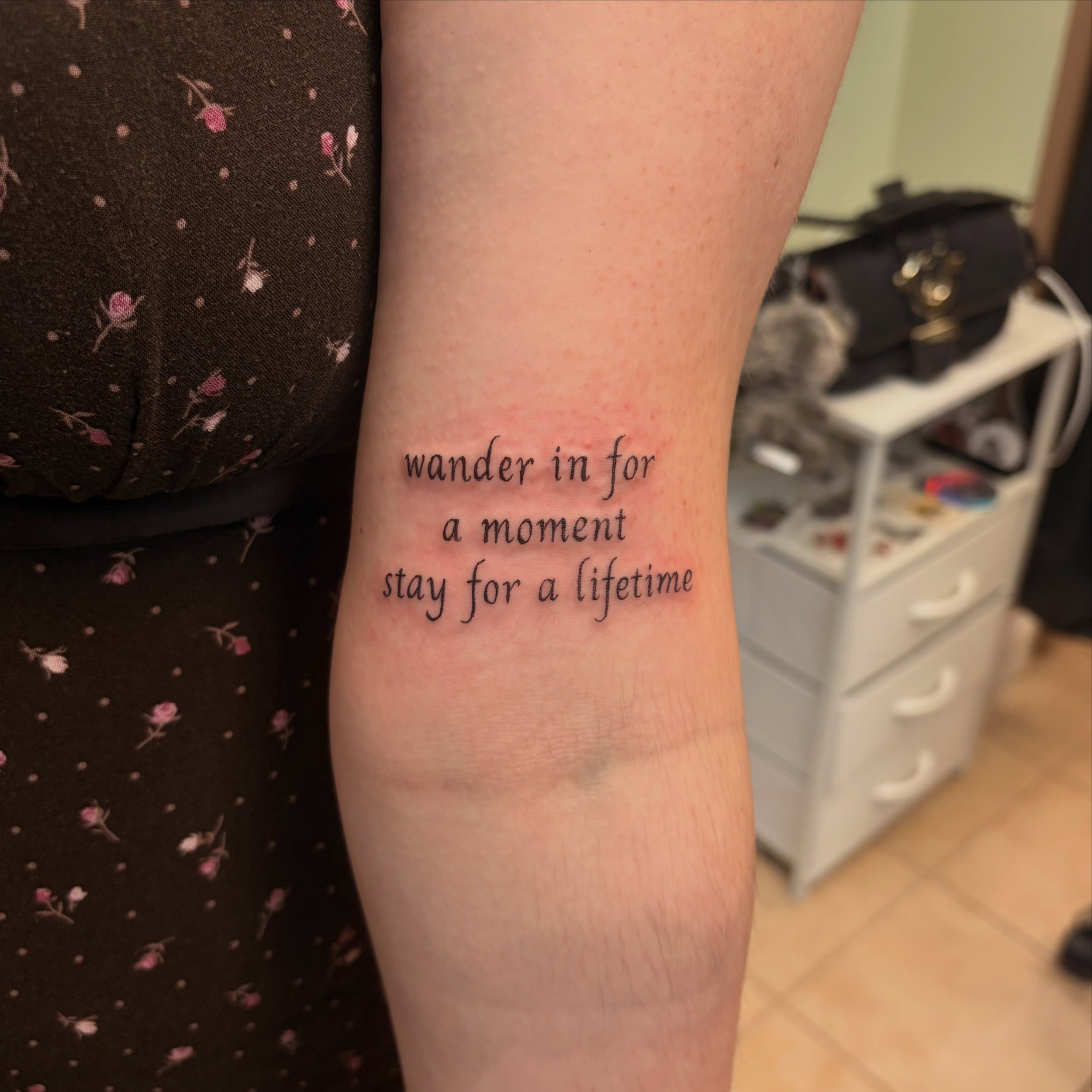 Some cute lettering done by Casey! She still has availability this month so click the link in our bio to book with her!

#lettering #letteringtattoo #finelinetattoo #njtattoo #njtattooshop