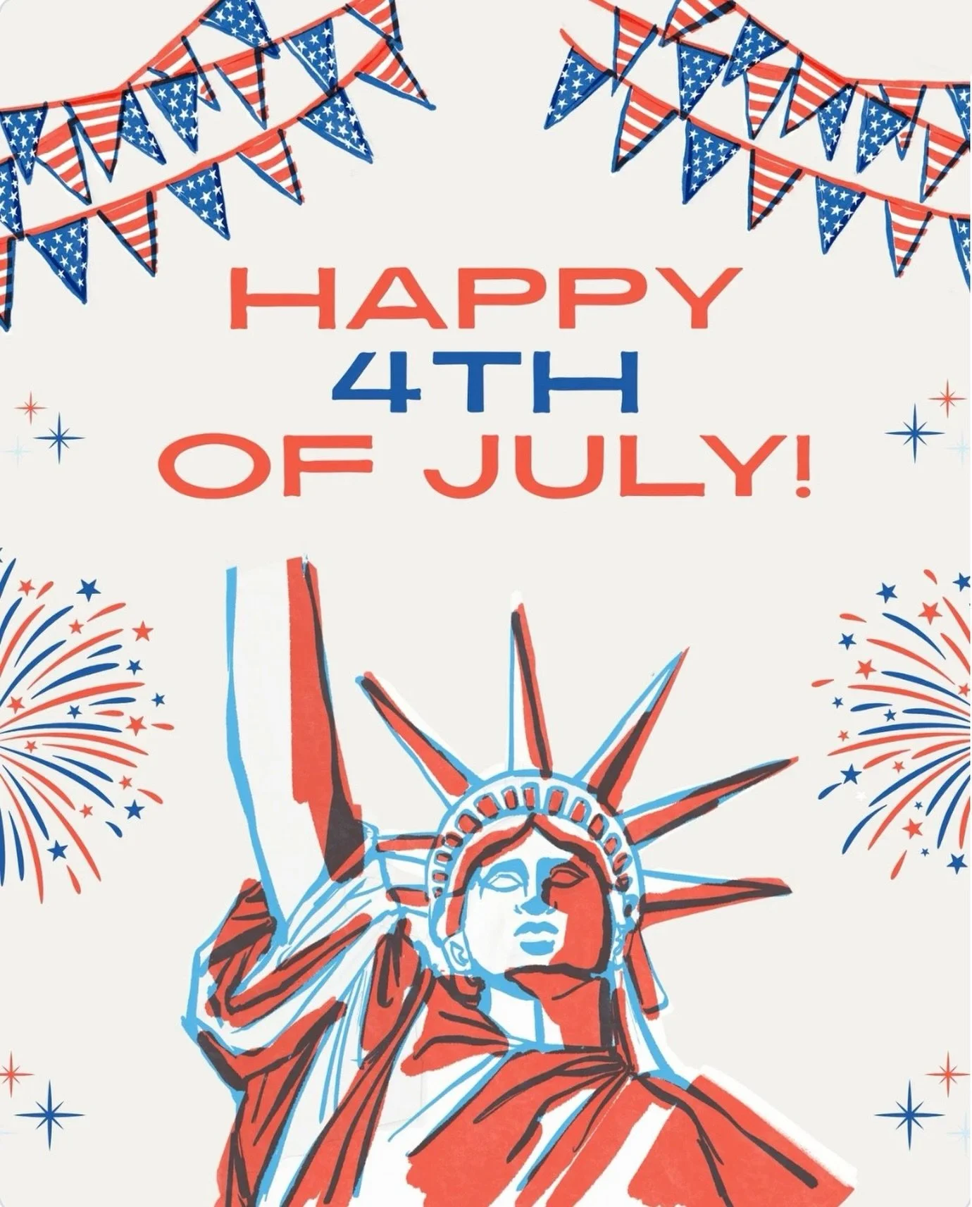 Happy Fourth of July from Radiant Energy Tattoo! Have a happy and safe holiday 🎇