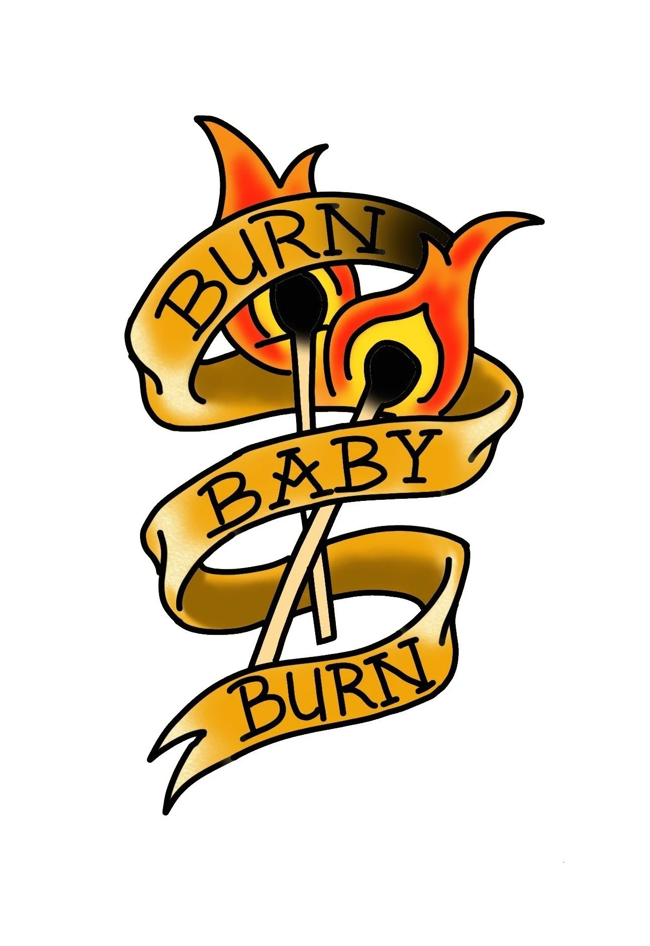 Burn Baby Burn-July 4th-4.5"-$220