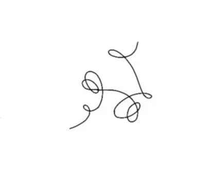 Squiggle 4-BTS-2"-$100