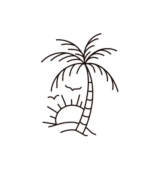 Palm Sun-100s-2"-$100
