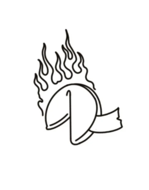 Flaming Fortune-100s-2"-$100