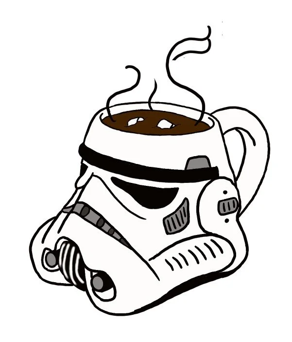 Storm Trooper Hot Chocolate-May the 4th-
$300 color
$200 black and grey