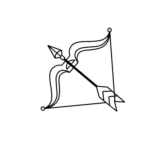 Bow Arrow-100s-2"-$100