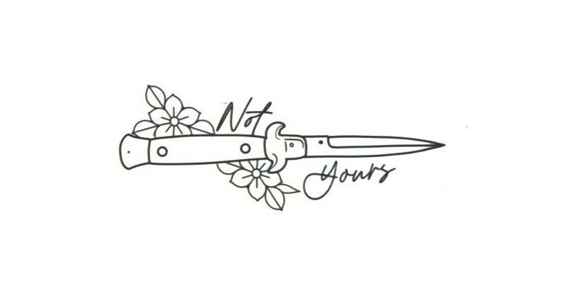 Not Yours Knife-MBMC-3"-$140