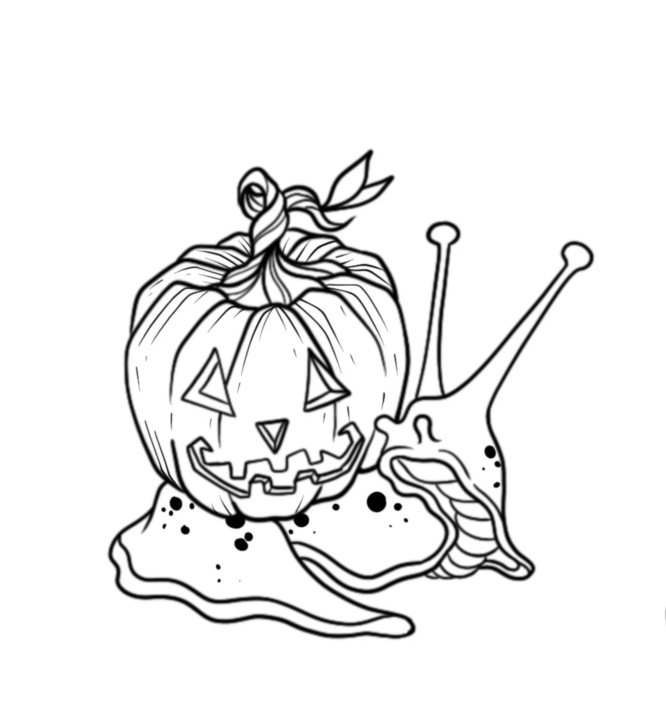 Pumpkin Snail-1 Offs-3"-$200