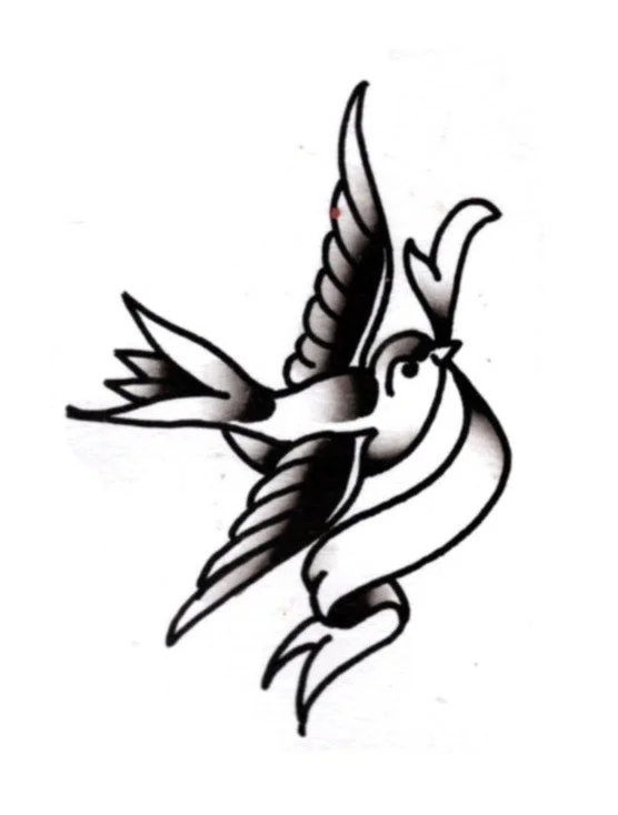 Swallow Banner-150s-3.5"-$150