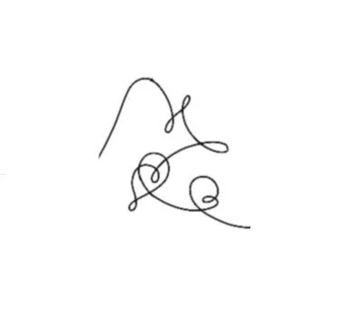 Squiggle 3-BTS-2"-$100