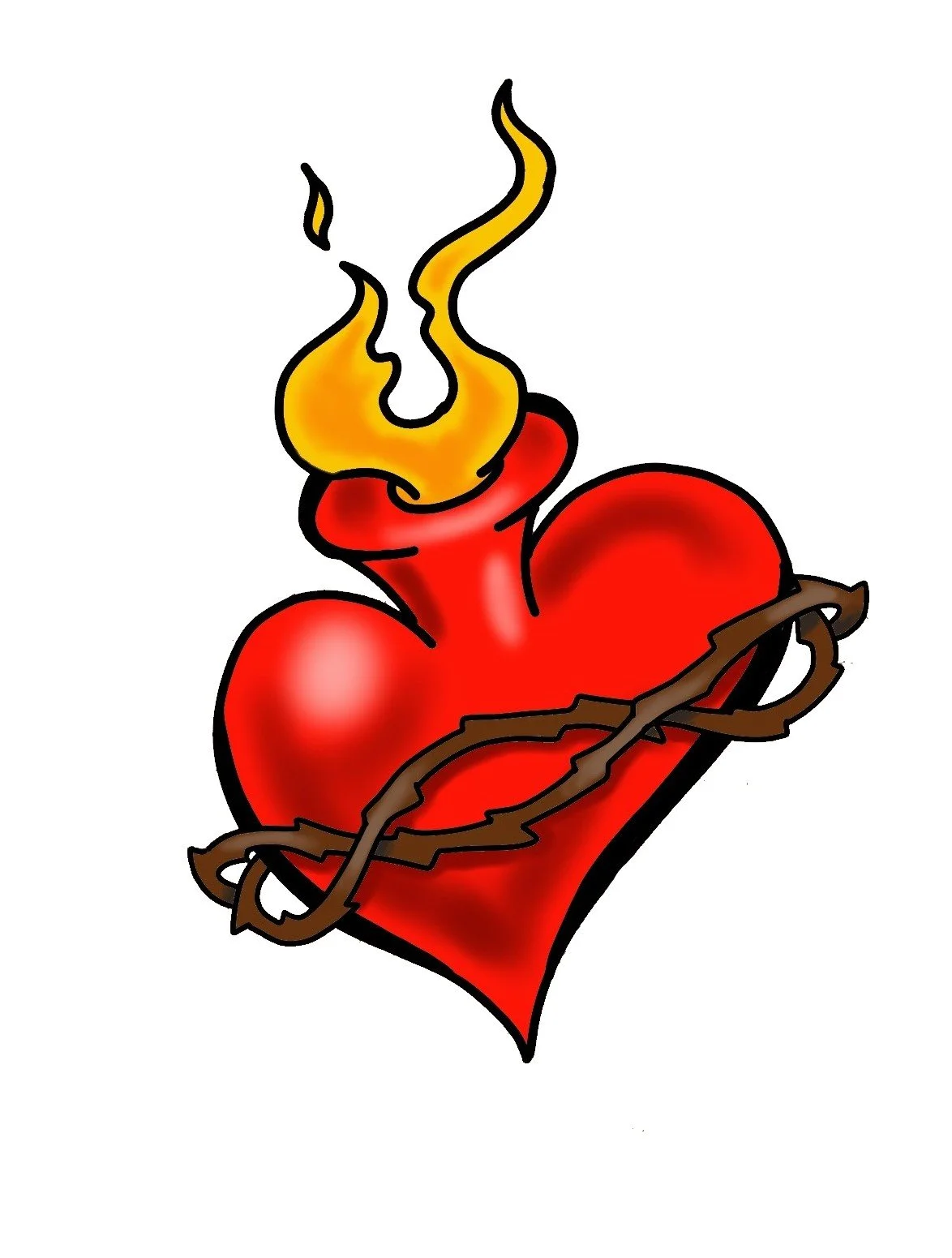 Sacred Heart-May 5th-4"-$220