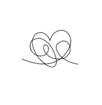 Heart 3-BTS-2"-$100