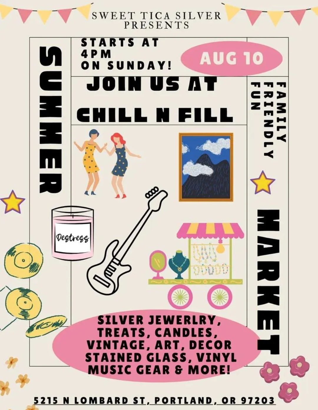 Chill N Fill Summer Market