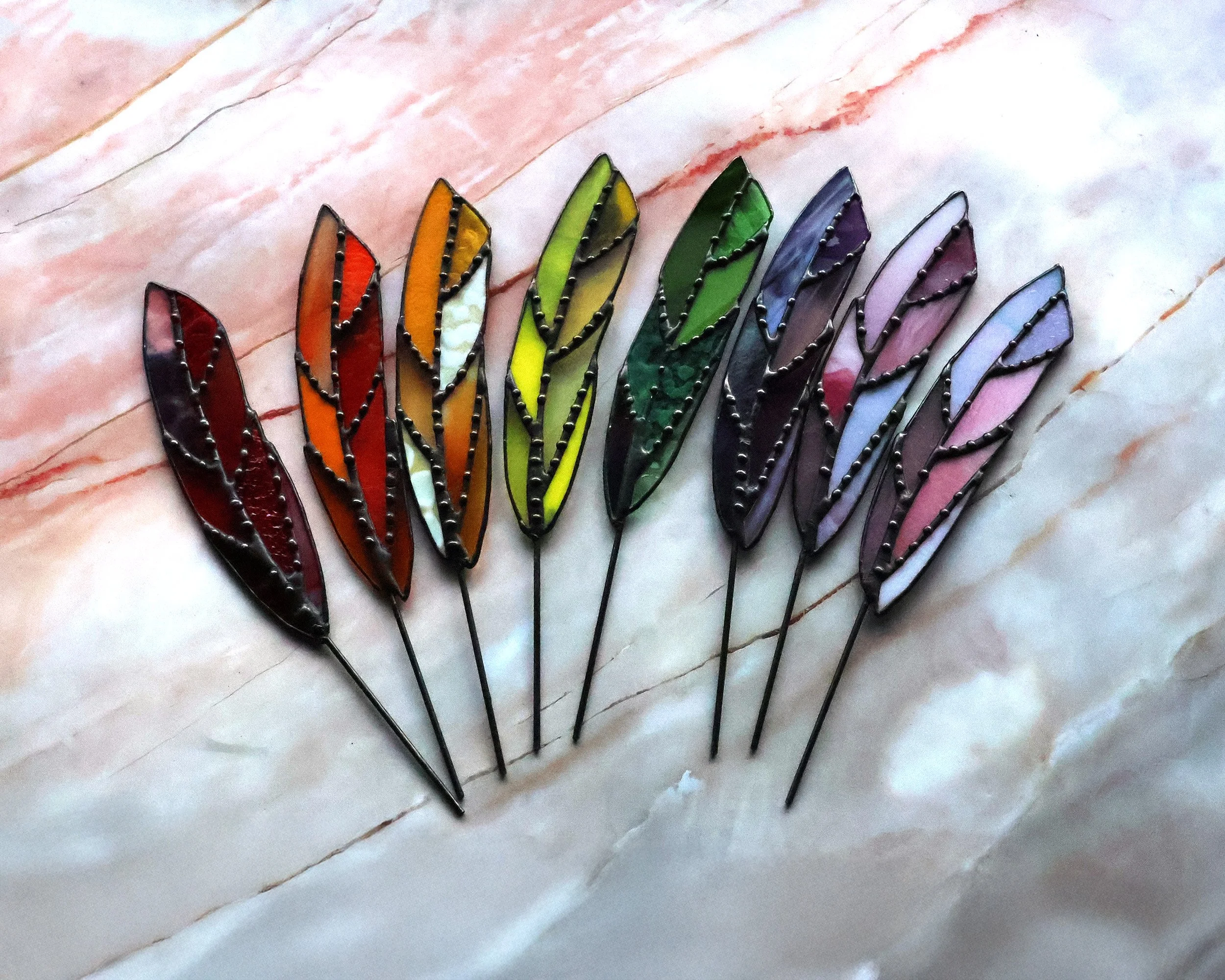 Feather Plant Stakes