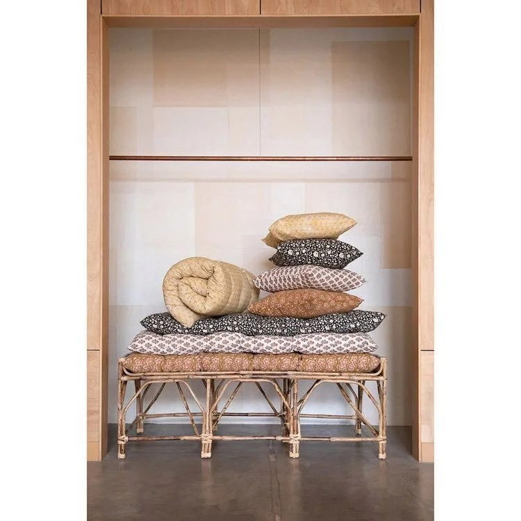 Block Print Pillows - Contact to inquire about pricing. 