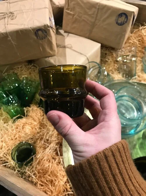 Une Vie Nomade Glassware - Contact to inquire about pricing. 